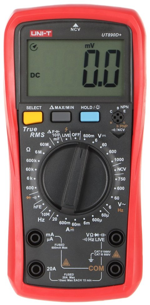 MIERNIK UNIWERSALNY UT-890D+ UNI-T MIERNIK UNIWERSALNY UT-890D+ UNI-T