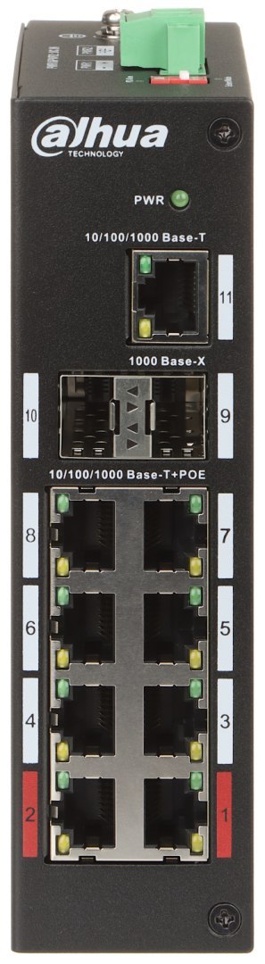 SWITCH POE PFS3211-8GT-120-V2 8-PORTOWY SFP DAHUA SWITCH POE PFS3211-8GT-120-V2 8-PORTOWY SFP DAHUA