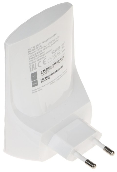 UNIWERSALNY WZMACNIACZ SIECI BEZPRZEWODOWEJ TL-RE190 2.4 GHz, 5 GHz TP-LINK UNIWERSALNY WZMACNIACZ SIECI BEZPRZEWODOWEJ TL-RE190 2.4 GHz, 5 GHz TP-LINK