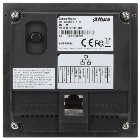 WIDEODOMOFON VTO4202FB-P-S2 DAHUA WIDEODOMOFON VTO4202FB-P-S2 DAHUA