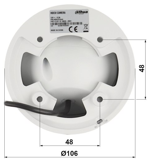 KAMERA AHD, HD-CVI, HD-TVI, CVBS HAC-HDW1509T-A-LED-0280B-S2 Full-Color - 5 Mpx 2.8 mm DAHUA KAMERA AHD, HD-CVI, HD-TVI, CVBS HAC-HDW1509T-A-LED-0280B-S2 Full-Color - 5 Mpx 2.8 mm DAHUA