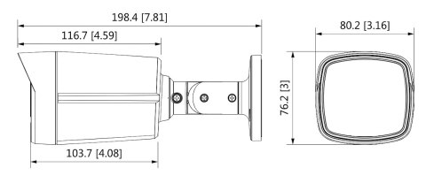 KAMERA AHD, HD-CVI, HD-TVI, PAL HAC-HFW1231TLM-I6-A-0360B - 1080p 3.6 mm DAHUA KAMERA AHD, HD-CVI, HD-TVI, PAL HAC-HFW1231TLM-I6-A-0360B - 1080p 3.6 mm DAHUA
