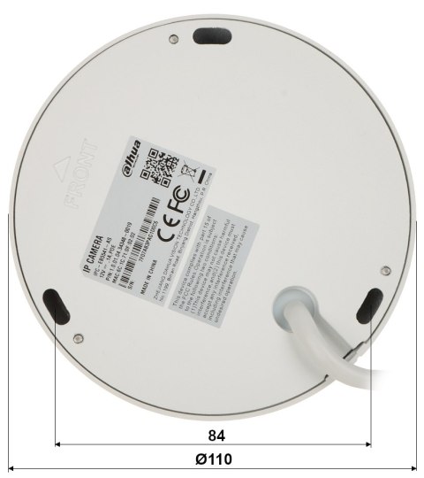 KAMERA WANDALOODPORNA IP IPC-EB5541-AS - 5 Mpx 1.4 mm - Fish Eye DAHUA KAMERA WANDALOODPORNA IP IPC-EB5541-AS - 5 Mpx 1.4 mm - Fish Eye DAHUA