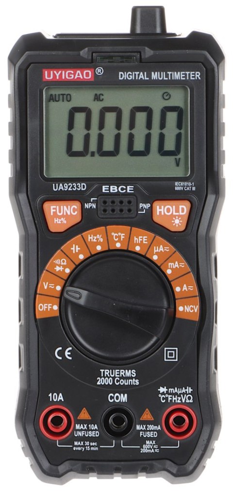 MIERNIK CYFROWY MM-UA9233D UYIGAO MIERNIK CYFROWY MM-UA9233D UYIGAO