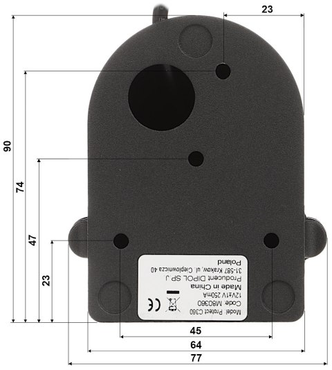 MOBILNA KAMERA AHD PROTECT-C360 - 1080p 3.6 mm MOBILNA KAMERA AHD PROTECT-C360 - 1080p 3.6 mm