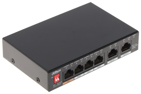 SWITCH POE PFS3006-4GT-60-V2 4-PORTOWY DAHUA SWITCH POE PFS3006-4GT-60-V2 4-PORTOWY DAHUA