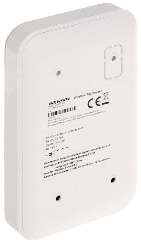 BEZPRZEWODOWY CZYTNIK ZBLIŻENIOWY AX PRO DS-PT1-WE Hikvision BEZPRZEWODOWY CZYTNIK ZBLIŻENIOWY AX PRO DS-PT1-WE Hikvision