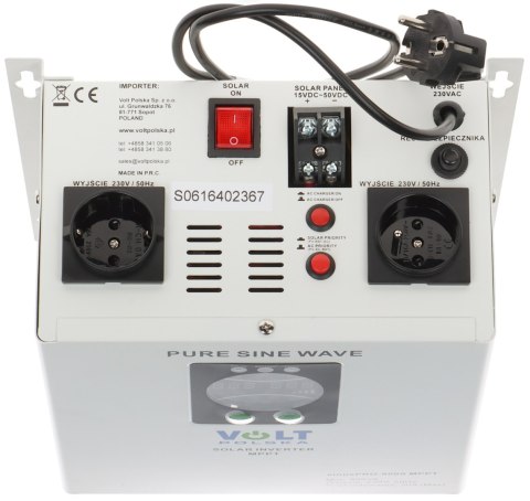 FALOWNIK FOTOWOLTAICZNY OFF-GRID SINUSPRO-800S 800 VA VOLT Polska FALOWNIK FOTOWOLTAICZNY OFF-GRID SINUSPRO-800S 800 VA VOLT Polska
