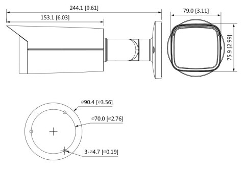 KAMERA AHD, HD-CVI, HD-TVI, PAL HAC-HFW2501TU-Z-A-27135-S2 - 5 Mpx 2.7 ... 13.5 mm - MOTOZOOM DAHUA KAMERA AHD, HD-CVI, HD-TVI, PAL HAC-HFW2501TU-Z-A-27135-S2 - 5 Mpx 2.7 ... 13.5 mm - MOTOZOOM DAHUA