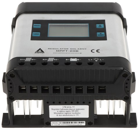 REGULATOR SOLARNY ŁADOWANIA AKUMULATORÓW SCC-20A-MPPT-LCD AZO Digital REGULATOR SOLARNY ŁADOWANIA AKUMULATORÓW SCC-20A-MPPT-LCD AZO Digital