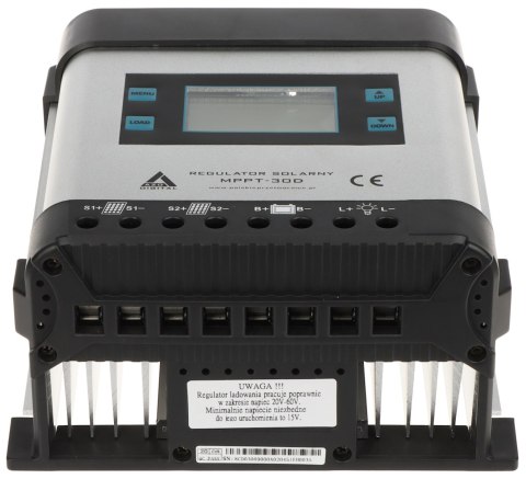 REGULATOR SOLARNY ŁADOWANIA AKUMULATORÓW SCC-30A-MPPT-LCD AZO Digital REGULATOR SOLARNY ŁADOWANIA AKUMULATORÓW SCC-30A-MPPT-LCD AZO Digital