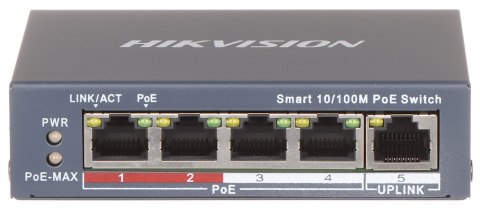 SWITCH POE DS-3E1105P-EI 4-PORTOWY Hikvision SWITCH POE DS-3E1105P-EI 4-PORTOWY Hikvision