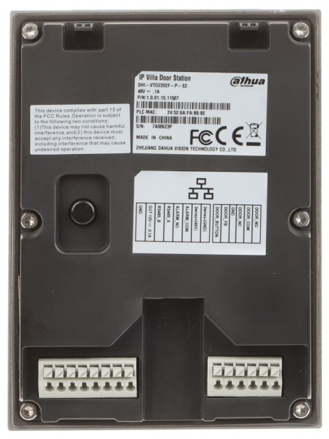 WIDEODOMOFON VTO2202F-P-S2 DAHUA WIDEODOMOFON VTO2202F-P-S2 DAHUA