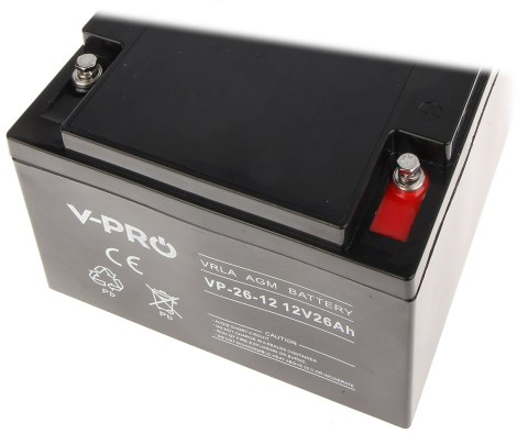 AKUMULATOR 12V/26AH-VPRO AKUMULATOR 12V/26AH-VPRO
