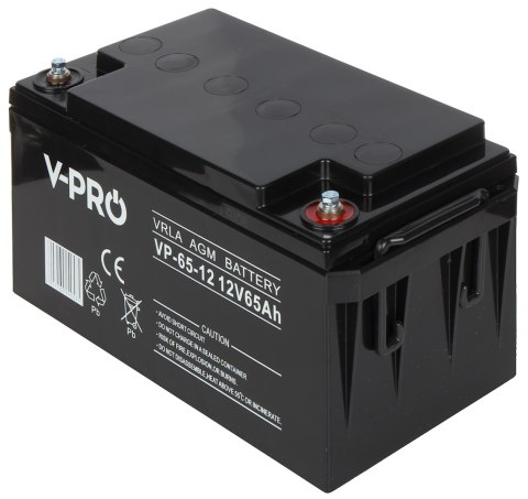 AKUMULATOR 12V/65AH-VPRO AKUMULATOR 12V/65AH-VPRO