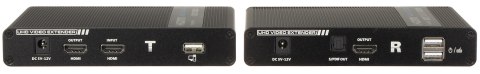 EXTENDER HDMI+USB-EX-100-4K EXTENDER HDMI+USB-EX-100-4K