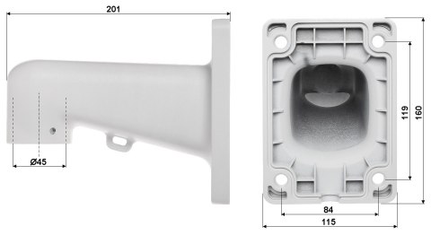 HYBRYDOWA KAMERA TERMOWIZYJNA IP TPC-SD2221-B7F8 7 mm - 960p, 8 mm - 1080p DAHUA HYBRYDOWA KAMERA TERMOWIZYJNA IP TPC-SD2221-B7F8 7 mm - 960p, 8 mm - 1080p DAHUA