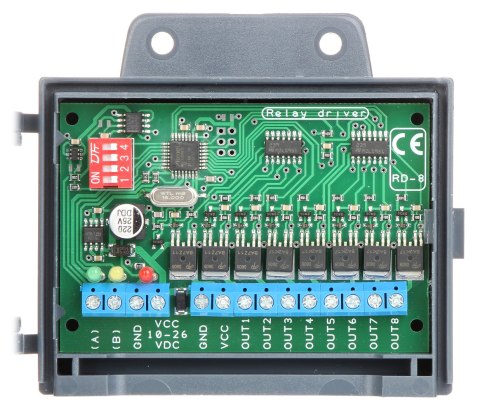 MODUŁ WYJŚĆ CYFROWYCH MODBUS RD-8 MODUŁ WYJŚĆ CYFROWYCH MODBUS RD-8