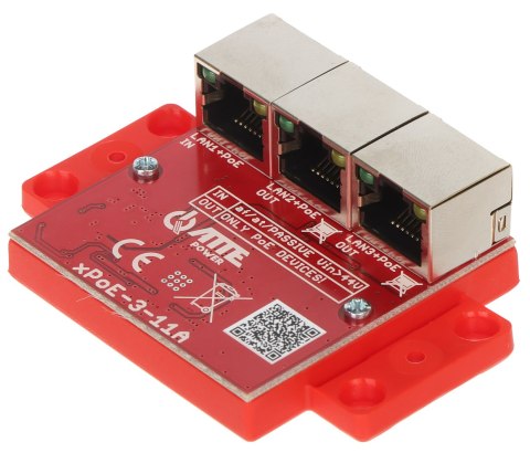 SWITCH POE / EXTENDER XPOE-3-11A 3-PORTOWY ATTE SWITCH POE / EXTENDER XPOE-3-11A 3-PORTOWY ATTE
