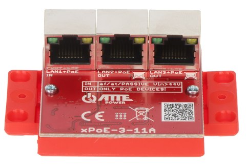 SWITCH POE / EXTENDER XPOE-3-11A 3-PORTOWY ATTE SWITCH POE / EXTENDER XPOE-3-11A 3-PORTOWY ATTE