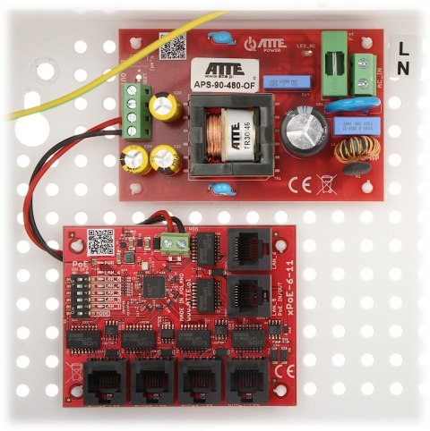 SWITCH POE IP-5-11-E 5-PORTOWY ATTE SWITCH POE IP-5-11-E 5-PORTOWY ATTE