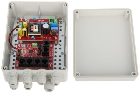 SWITCH POE IP-5-11-M2 5-PORTOWY ATTE SWITCH POE IP-5-11-M2 5-PORTOWY ATTE