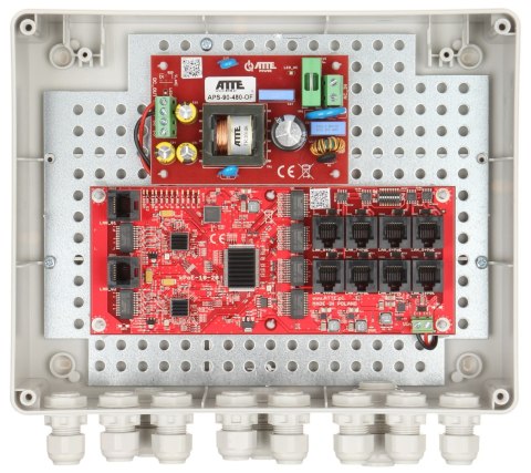 SWITCH POE IP-8-20-L2 8-PORTOWY ATTE SWITCH POE IP-8-20-L2 8-PORTOWY ATTE