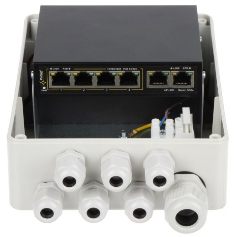 SWITCH POE SG-64H 4-PORTOWY PULSAR SWITCH POE SG-64H 4-PORTOWY PULSAR
