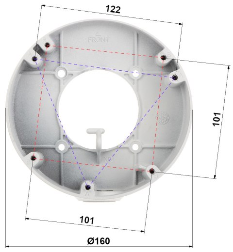 UCHWYT KAMERY PFA133-E DAHUA UCHWYT KAMERY PFA133-E DAHUA