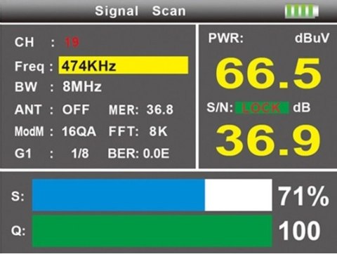 UNIWERSALNY MIERNIK STC-23 DVB-T/T2 DVB-S/S2 DVB-C Spacetronik UNIWERSALNY MIERNIK STC-23 DVB-T/T2 DVB-S/S2 DVB-C Spacetronik