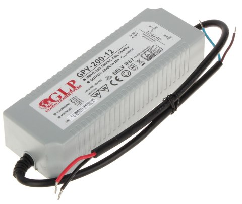 ZASILACZ IMPULSOWY 12V/16A/GPV ZASILACZ IMPULSOWY 12V/16A/GPV
