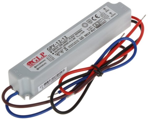ZASILACZ IMPULSOWY 12V/1A/GPV ZASILACZ IMPULSOWY 12V/1A/GPV