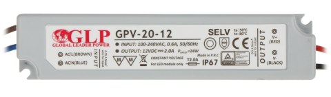 ZASILACZ IMPULSOWY 12V/2A/GPV ZASILACZ IMPULSOWY 12V/2A/GPV