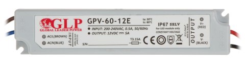 ZASILACZ IMPULSOWY 12V/5A/GPV-MINI ZASILACZ IMPULSOWY 12V/5A/GPV-MINI