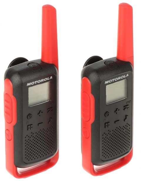 ZESTAW 2 RADIOTELEFONÓW PMR MOTOROLA-T62/RED 446.1 MHz ... 446.2 MHz ZESTAW 2 RADIOTELEFONÓW PMR MOTOROLA-T62/RED 446.1 MHz ... 446.2 MHz