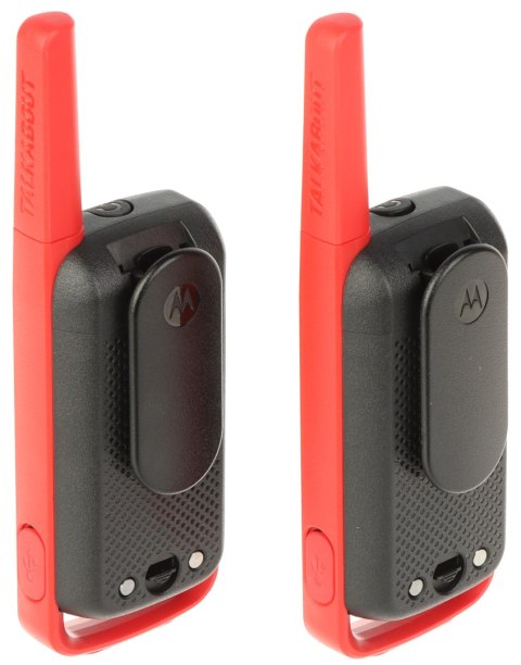 ZESTAW 2 RADIOTELEFONÓW PMR MOTOROLA-T62/RED 446.1 MHz ... 446.2 MHz ZESTAW 2 RADIOTELEFONÓW PMR MOTOROLA-T62/RED 446.1 MHz ... 446.2 MHz