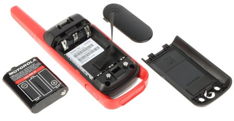 ZESTAW 2 RADIOTELEFONÓW PMR MOTOROLA-T62/RED 446.1 MHz ... 446.2 MHz ZESTAW 2 RADIOTELEFONÓW PMR MOTOROLA-T62/RED 446.1 MHz ... 446.2 MHz