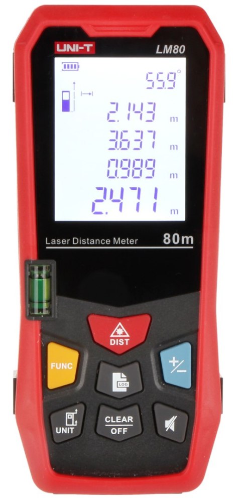 DALMIERZ LASEROWY LM-80 UNI-T DALMIERZ LASEROWY LM-80 UNI-T