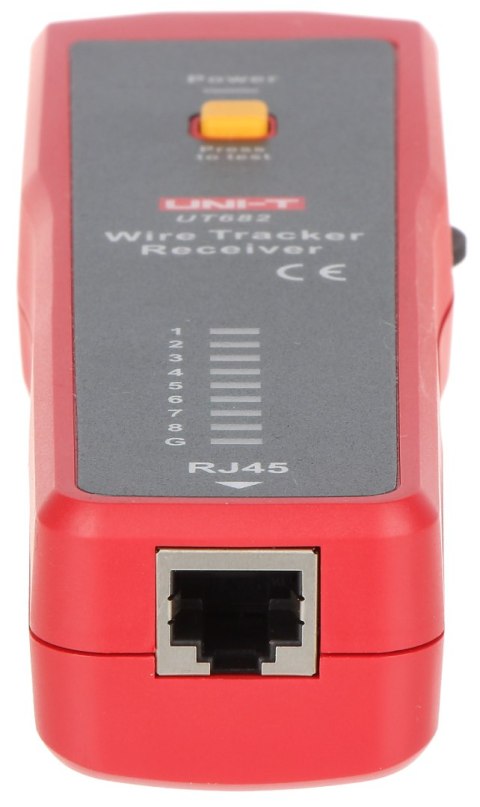 DETEKTOR PAR PRZEWODÓW Z TESTEREM KABLI RJ-45 UT-682 UNI-T DETEKTOR PAR PRZEWODÓW Z TESTEREM KABLI RJ-45 UT-682 UNI-T