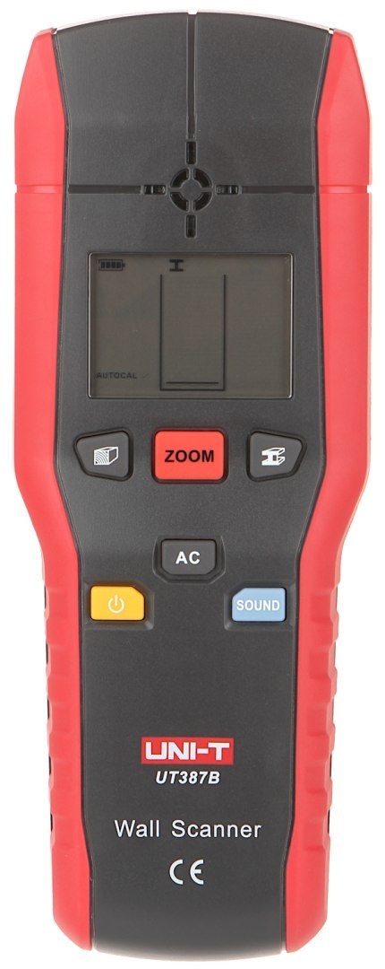 DETEKTOR PRZEWODÓW POD NAPIĘCIEM, METALU I DREWNA UT-387B UNI-T DETEKTOR PRZEWODÓW POD NAPIĘCIEM, METALU I DREWNA UT-387B UNI-T
