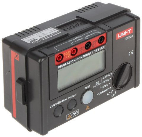 MIERNIK REZYSTANCJI IZOLACJI UT-502A UNI-T MIERNIK REZYSTANCJI IZOLACJI UT-502A UNI-T