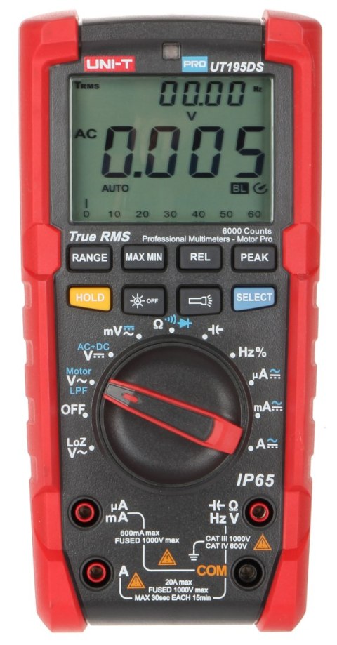 MIERNIK UNIWERSALNY UT-195DS UNI-T MIERNIK UNIWERSALNY UT-195DS UNI-T