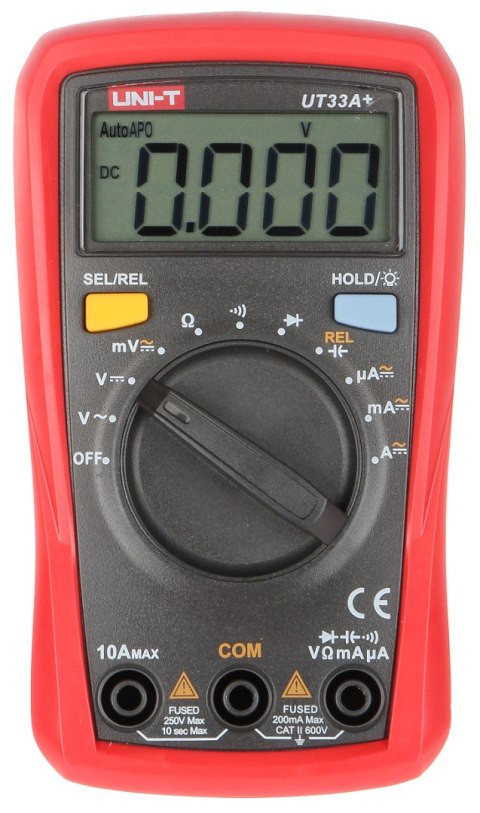 MIERNIK UNIWERSALNY UT-33A+ UNI-T MIERNIK UNIWERSALNY UT-33A+ UNI-T