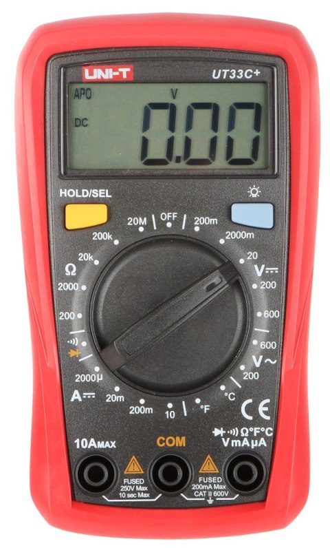 MIERNIK UNIWERSALNY UT-33C+ UNI-T MIERNIK UNIWERSALNY UT-33C+ UNI-T