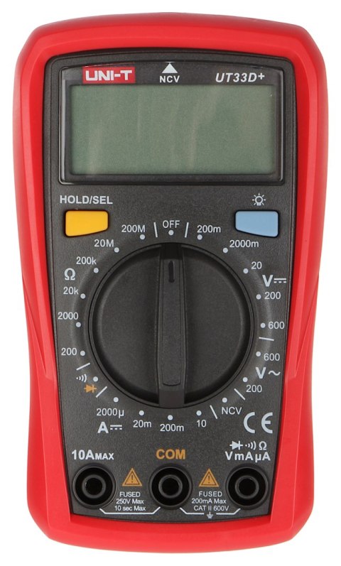 MIERNIK UNIWERSALNY UT-33D+ UNI-T MIERNIK UNIWERSALNY UT-33D+ UNI-T