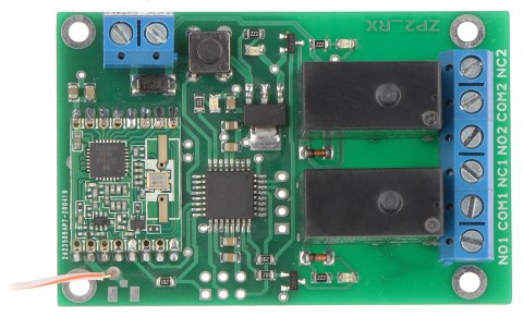 ODBIORNIK SYSTEMU BEZPRZEWODOWEGO ZP-2/RX ODBIORNIK SYSTEMU BEZPRZEWODOWEGO ZP-2/RX