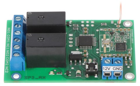 ODBIORNIK SYSTEMU BEZPRZEWODOWEGO ZP-2/RX ODBIORNIK SYSTEMU BEZPRZEWODOWEGO ZP-2/RX