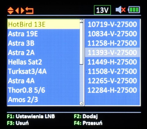 UNIWERSALNY MIERNIK TSC-1270 DVB-T/T2 DVB-S/S2 DVB-C/C2 UNIWERSALNY MIERNIK TSC-1270 DVB-T/T2 DVB-S/S2 DVB-C/C2
