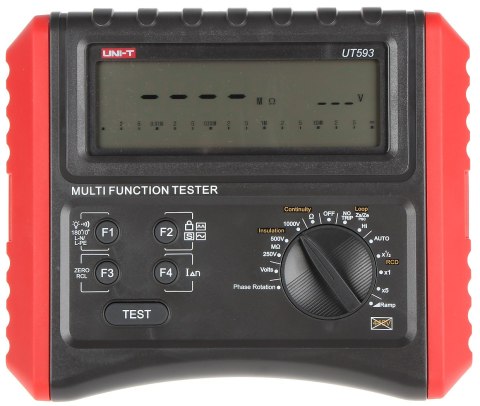 WIELOFUNKCYJNY MIERNIK INSTALACJI ELEKTRYCZNYCH UT-593 UNI-T WIELOFUNKCYJNY MIERNIK INSTALACJI ELEKTRYCZNYCH UT-593 UNI-T