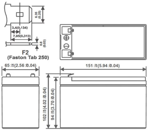 AKUMULATOR 12V/9AH-MWP AKUMULATOR 12V/9AH-MWP